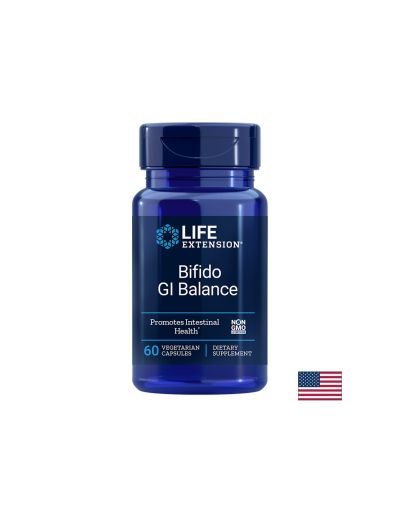 Bifido GI Balance/ Пробиотик за добро храносмилане 25 mg х 60 капсули