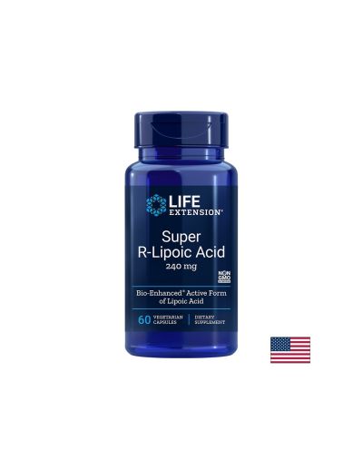 Super R-Lipoic Acid / Алфа-липоева киселина (R-форма) 240 mg х 60 капсули