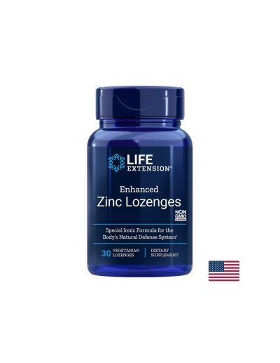 Enhanced Zinc Lozenges/ Цинк х 30 таблетки за смучене