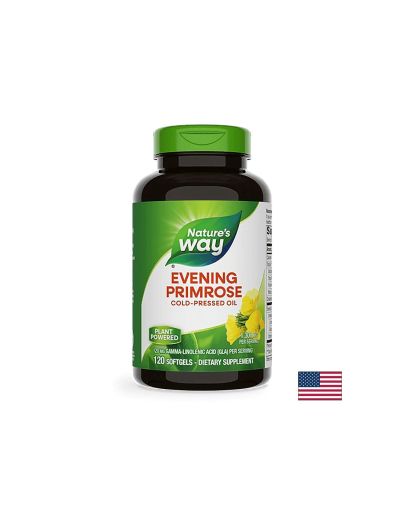 Evening Primrose 10% GLA / Вечерна иглика 1300 mg х 120 софтгел капсули Nature’s Way