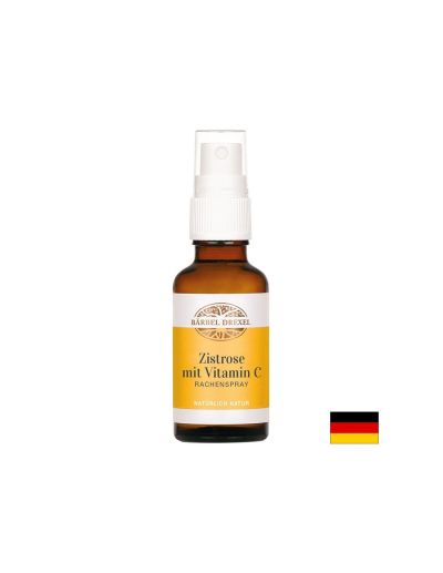 Zistrose mit Vitamin C Rachenspray | Спрей за гърло с билки и витамин С, 30 ml Bärbel Drexel