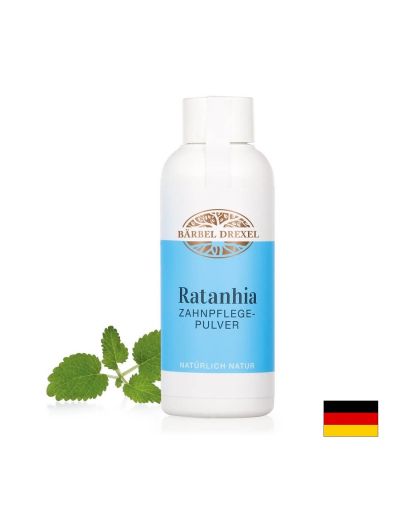 Ratanhia Zahnpflegepulver / Пудра за избелване на зъбите, 50 g. Bärbel Drexel