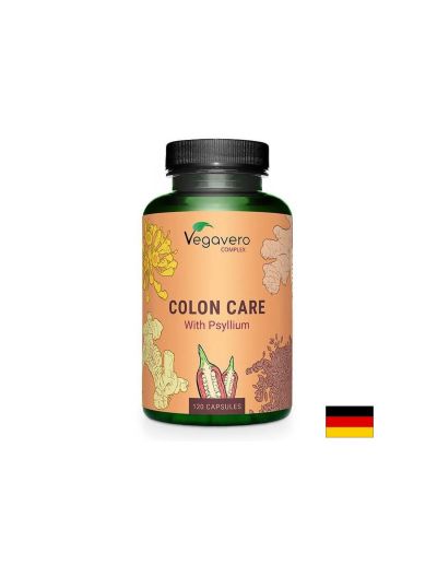 Colon Care Complex/ Детокс на дебелото черво, 120 капсули, 100% Vegan Vegavero