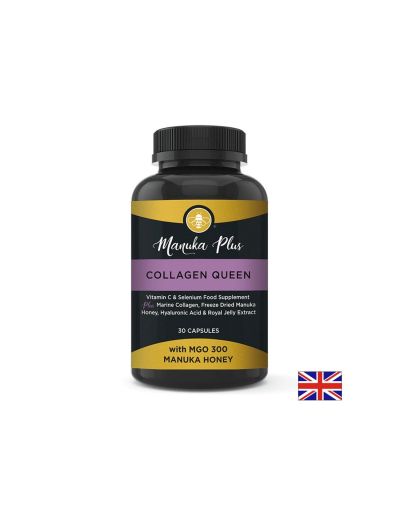 Бюти формула за коса, кожа и нокти - С мед от манука, колаген и хиалуронова киселина, 30 капсули