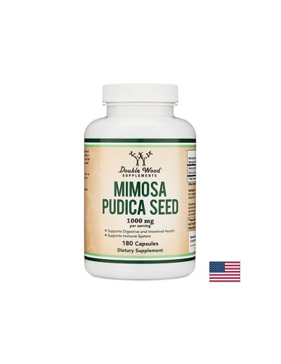 Mimosa pudica/ Мимоза пудика (семена), 180 капсули Double Wood