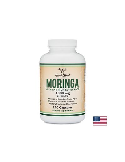 Moringa/ Моринга, 210 капсули Double Wood