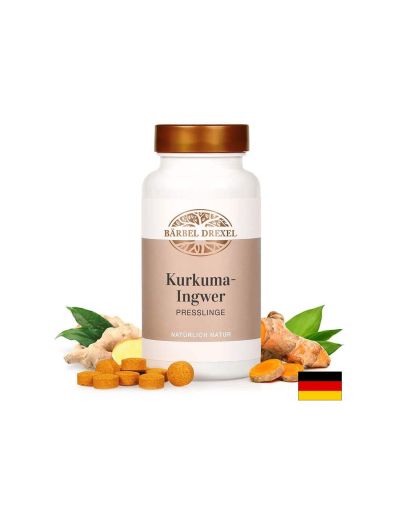 Kurkuma-Ingwer/ Куркума, джинджифил и витамини, 180 таблетки Bärbel Drexel