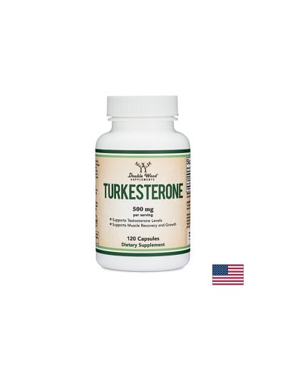 Turkesteron/ Туркестерон, 500 mg, 120 капсули Double Wood