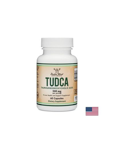 TUDCA (Tauroursodeoxycholic acid) / Тауроурсодезоксихолова киселина, 500 mg, 60 капсули Double Wood