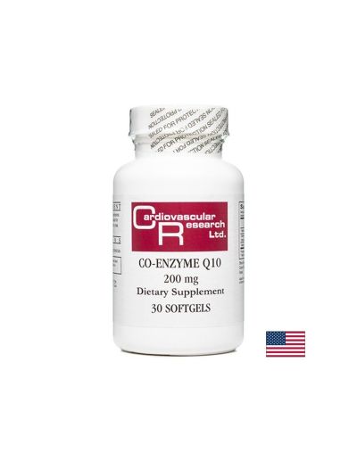 Co-Enzyme Q10 / Коензим Q10, 30 капсули Ecological Formulas