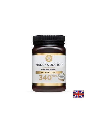 Premium quality monofloral Manuka honey (340 MGO) / Монофлорен мед от манука с премиум качество (340 MGO), 500 g