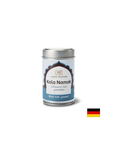 Kala Namak Schwarzes Salz gemahlen Ayurveda / Черна каменна сол (смляна), 80 g