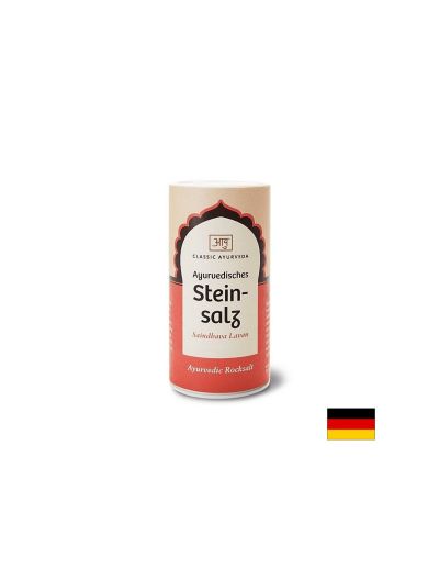 Steinsalz Ayurveda / Смляна каменна сол (в солница), 200 g