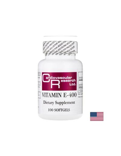 Vitamin E-400 - Витамин E-400 360 mg, 100 софтгел капсули Ecological Formulas