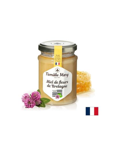 Цветен мед от Бретан, Франция - Miel de fleurs de Bretagne, 230 g