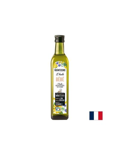 Растително масло за бебета с Омега-3-6-9 и витамин Е - Хранителен продукт, 250 ml.