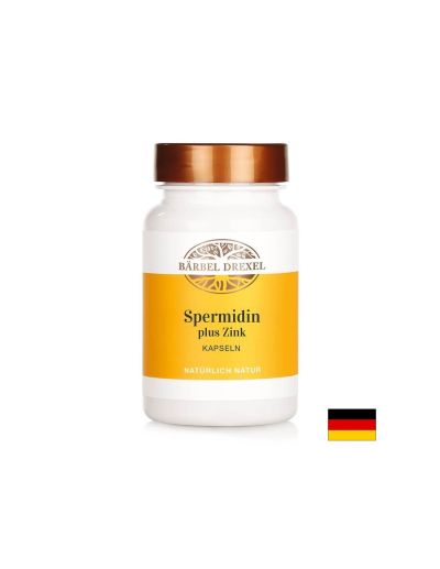 Spermidin plus Zink - Спермидин и цинк – супер антиейджинг грижа, 60 капсули Bärbel Drexel