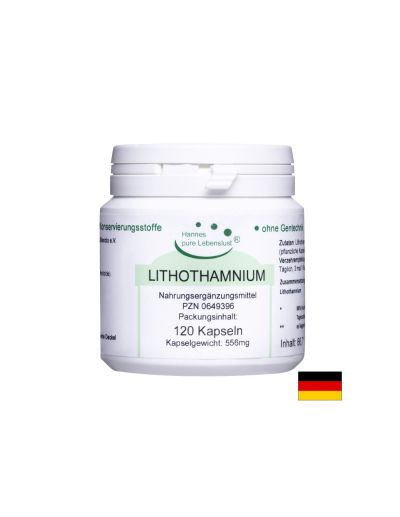 Lithothamnium - Литотамниум (червени водорасли), 120 капсули