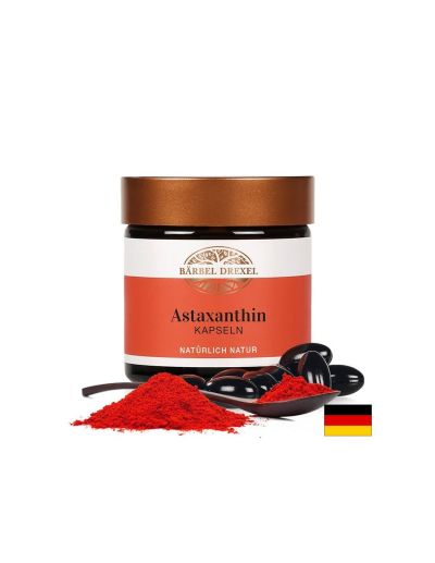 Astaxanthin - Астаксантин (Антиоксидантна защита и силно зрение), 40 софтгел капсули Bärbel Drexel