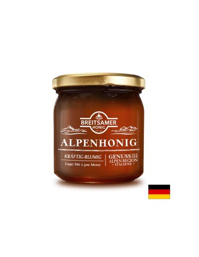 Alpenhonig sonderedition Italien, flüssig - Алпийски мед, специална селекция от Италия, течен, 500 g