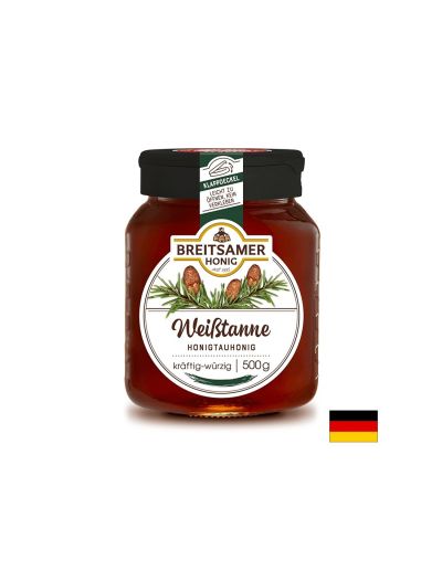 Пчелен манов мед от бяла ела, 500 g