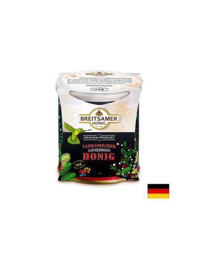 Тасманийски мед от цветовете на дирка (кожено дърво), кремообразен, 350 g