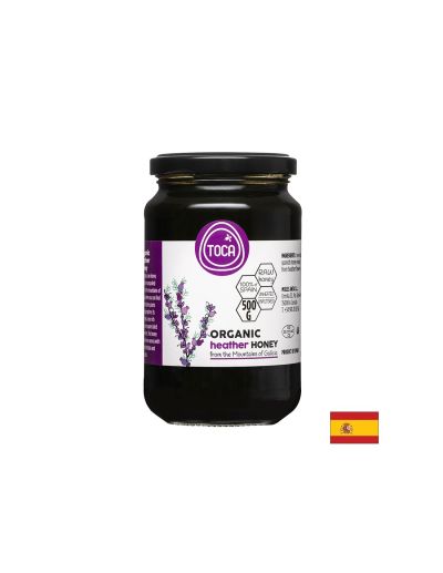 Organic Heather Honey - Био мед от цвят на пирен (хедър), 500 g