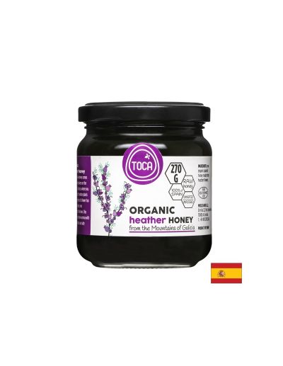 Organic Heather Honey - Био мед от цвят на пирен (хедър), 270 g