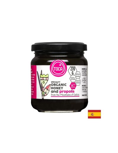 Био планински мед и прополис - Organic Honey and Propolis, 270 g