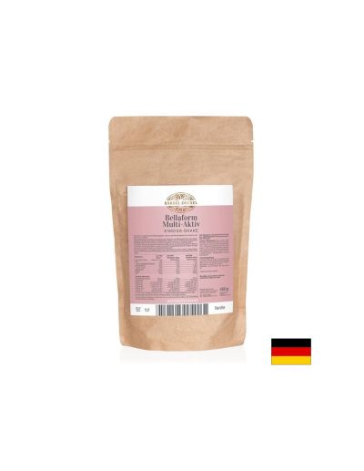 Растителен и млечен протеин + ашваганда, канела и витамини - Bellaform, 450 g, прах с вкус на ванилия и канела Bärbel Drexel