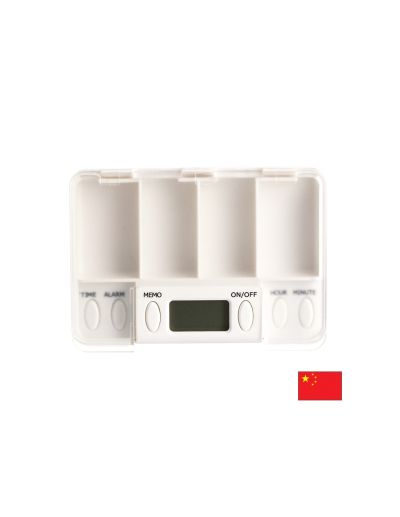 Смарт кутия за лекарства (с часовник и аларма)