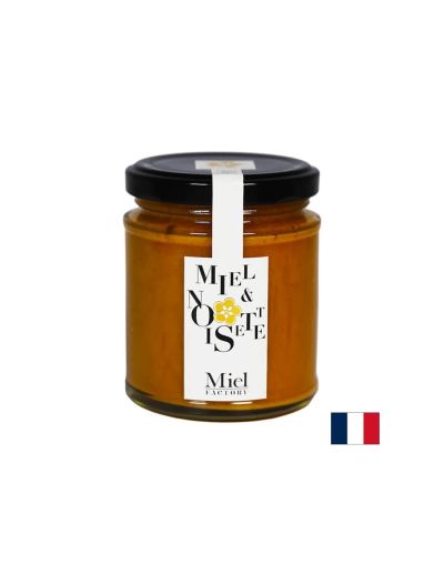 Пролетен пчелен мед с лешници (от Франция), 250 g