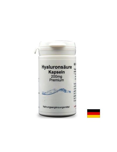 Hyaluronsäure Premium - Хиалуронова киселина премиум 200 mg, 60 капсули Karl Minck