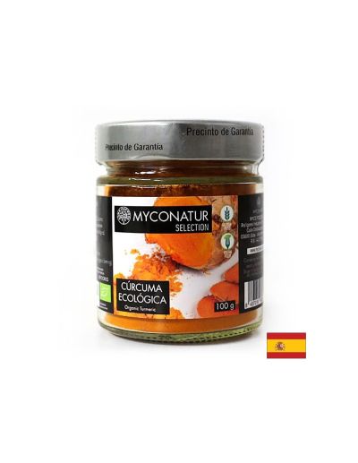 Био куркума на прах (корен) - Curcuma, Bio, 100 g Myconatur