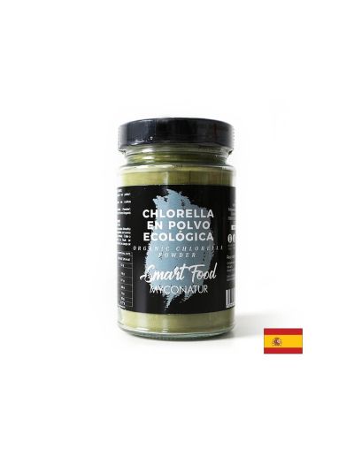 Хлорела Био, прах - Chlorella en polvo, 200 g Myconatur