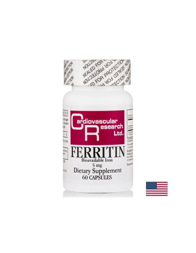 Желязодефицитна анемия и умора - Феритин, 5 mg, 60 капсули