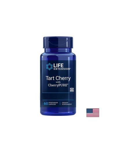 Tart Cherry with Cherry PURE - Екстракт от вишна, х 60 V капсули