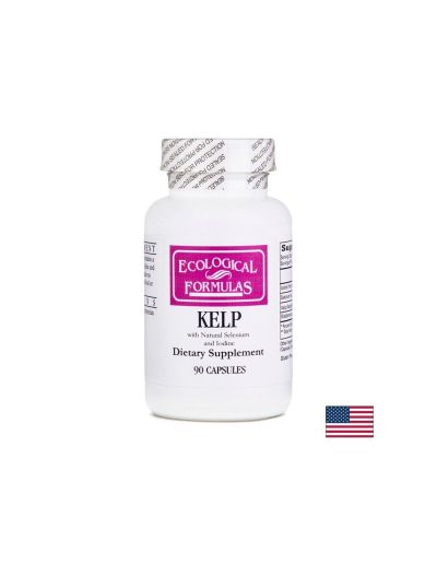 Келп (кафяви водорасли, фукус) - Щитовидна жлеза, 90 капсули