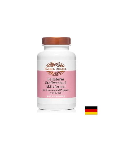 За бърз метаболизъм - Формула с гуарана и лют червен пипер - Bellaform, 360 таблетки Bärbel Drexel