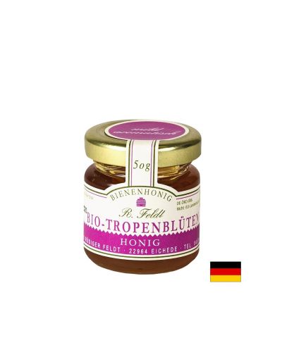 Био пчелен мед от цвят на тропически цветя и растения, 50 g