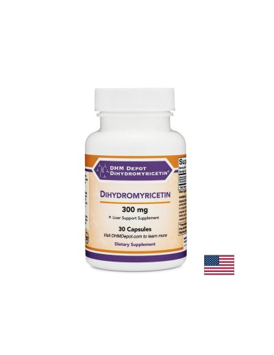 Антиоксидант - Китайска лоза (Dihydromyricetin), 300 mg x 30 капсули Double Wood