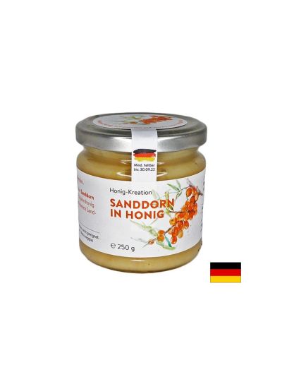 Пчелен цветен мед с облепиха/ морски зърнастец (Германия), 250 g