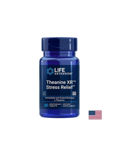 Стрес и тревожност - Theanine XR™ Stress Relief, 30 таблетки