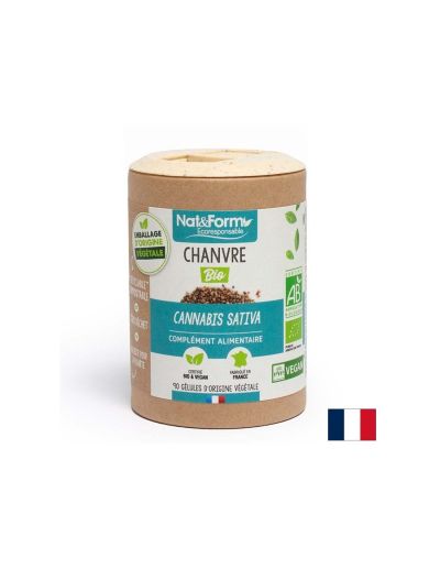 Нервна и мозъчна функция - Екстракт от конопени семена Био, 90 капсули