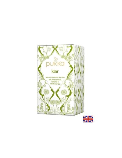 Билков чай с копър, коприва, мента, глухарче, женско биле и алое вера Био - Pukka, 20 филтърни пакетчета