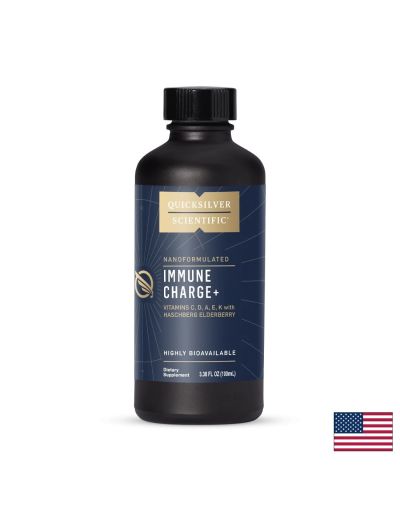 Високоусвоими витамини С, D3, А, Е, К и черен бъз - Течна липозомална формула за силен имунитет, 100 ml, 100 дози