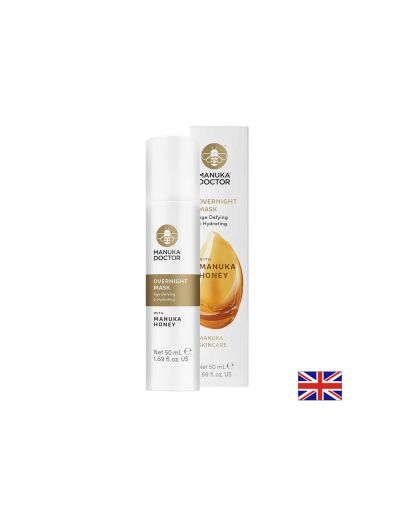 Нощна aнти ейдж маска за лице с мед от манука, 50 ml