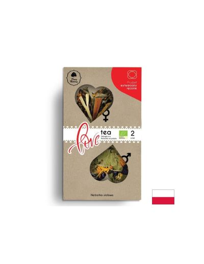 Чай за Него и Нея Био - Love Tea, 2 x 3.5 g Dary Natury