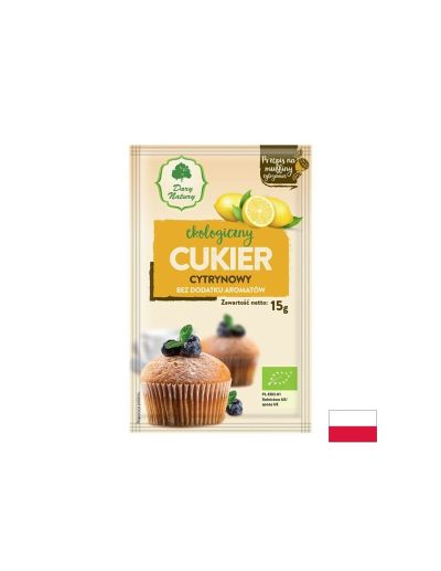 Лимонена захар Био, 15 пакетчета х 15 g