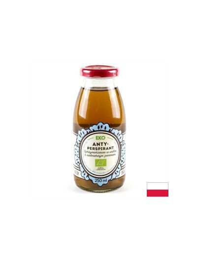 Билкова напитка против прекомерно  изпотяване Био, 250 ml Dary Natury